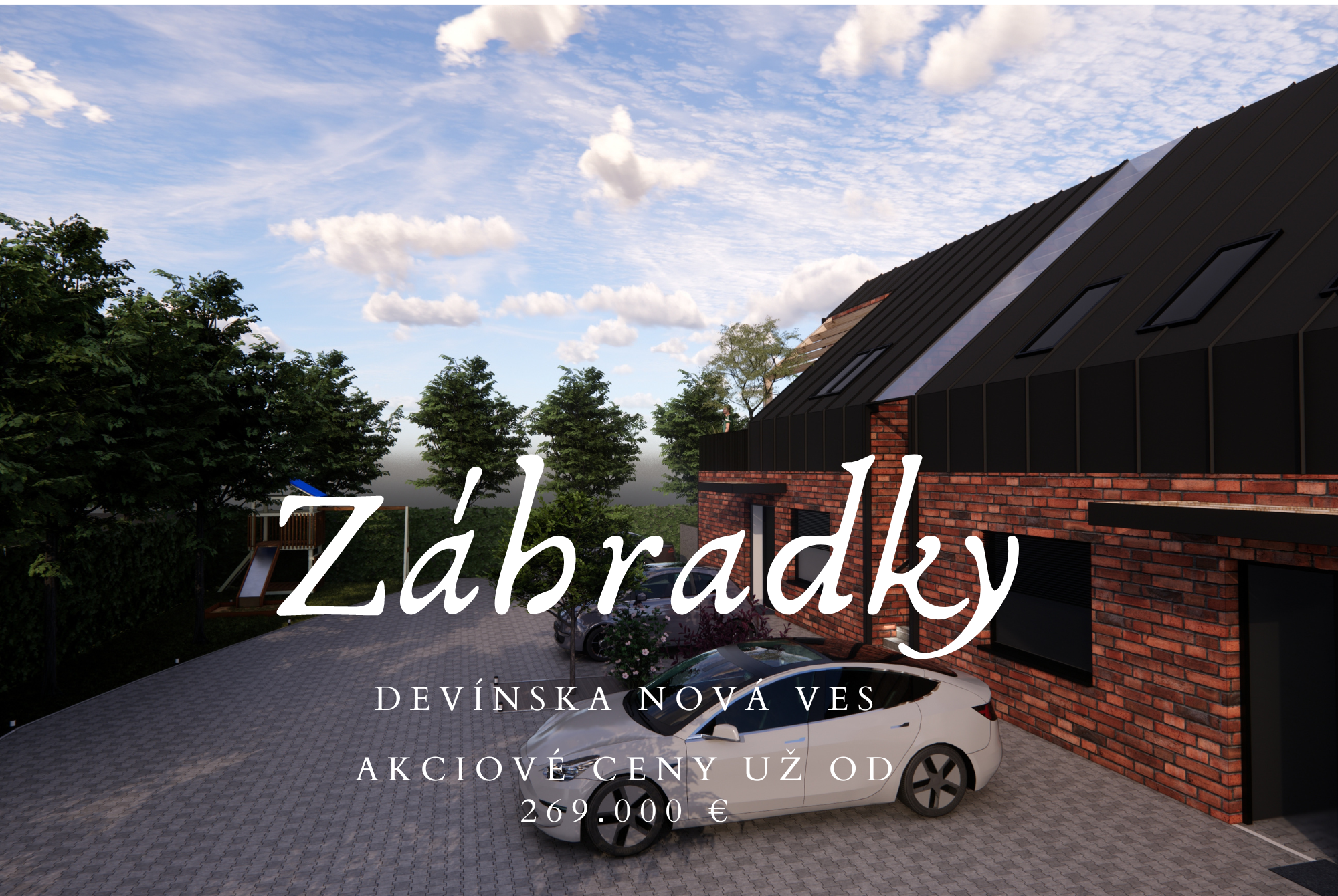 Projekt Záhradky, 3 izbové veľkometrážne byty s predzáhradkou alebo balkónom