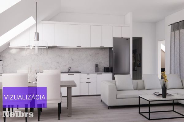 Projekt Záhradky, 3 izbové veľkometrážne byty s predzáhradkou alebo balkónom