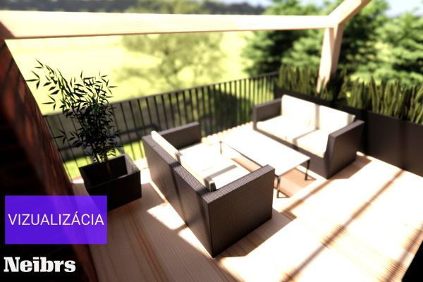 Projekt Záhradky, 3 izbové veľkometrážne byty s predzáhradkou alebo balkónom