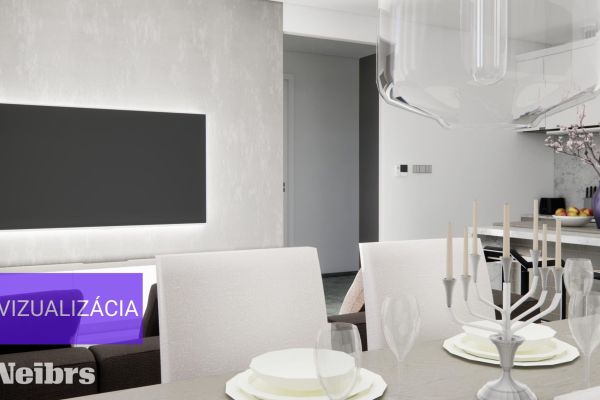 Projekt Záhradky, 3 izbové veľkometrážne byty s predzáhradkou alebo balkónom